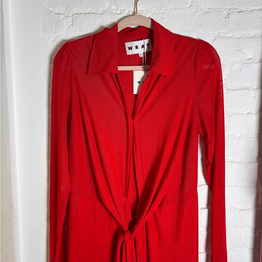 Wray Women's Red Robe Dress